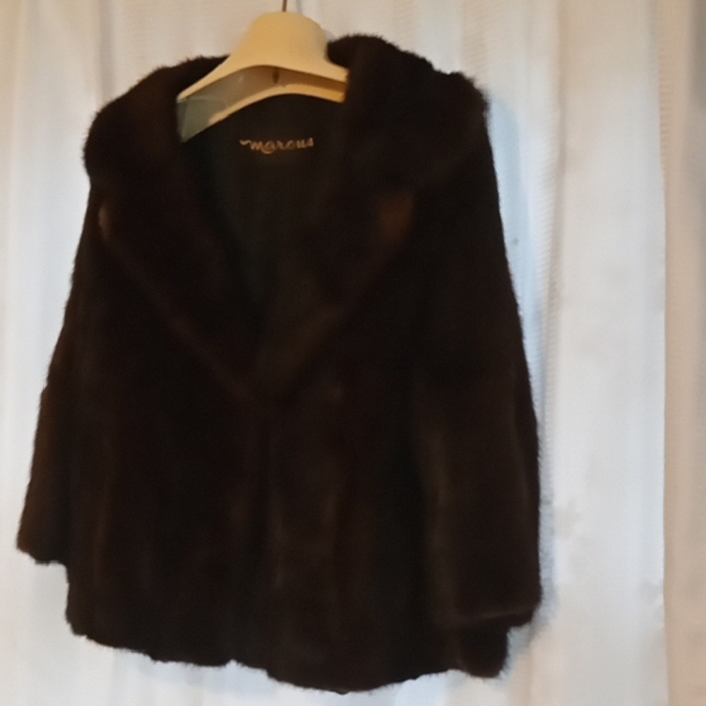 MARCS Dark Brown Teddy Jacket